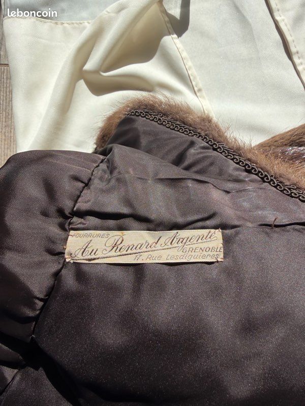 Veste vrai fourrure (image 6)