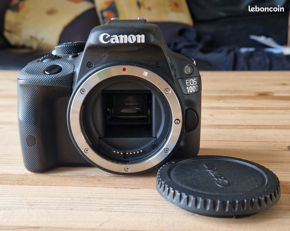 Canon EOS 100D - Appareil photo numérique - Reflex - 18.0 MP - APS-C - 1080p / 30 pi/s - 3x zoom optique objectif EF-S 18-55 mm IS STM - noir | Rakuten