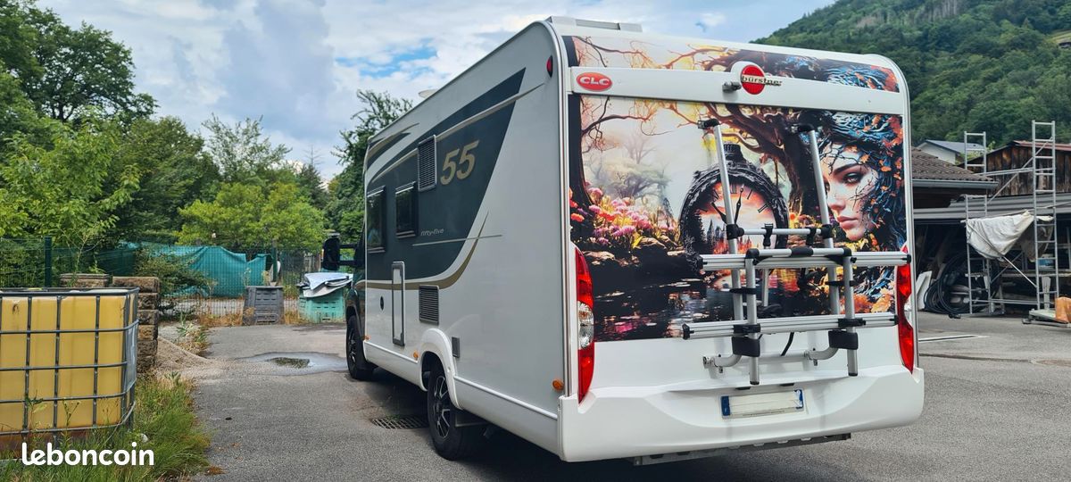 Camping car burstner fifty five 55-annee 2015 (image 1)