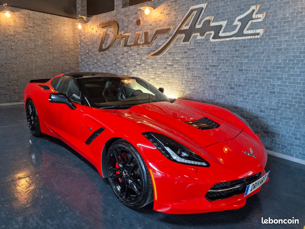CHEVROLET CORVETTE C7 TARGA 6.2 V8 466cv 3LT Z51 Compétition BVM (image 1)