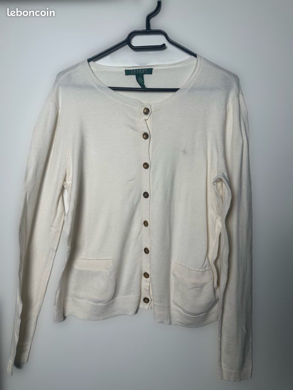 Cardigan boutonné Lauren L (image 1)