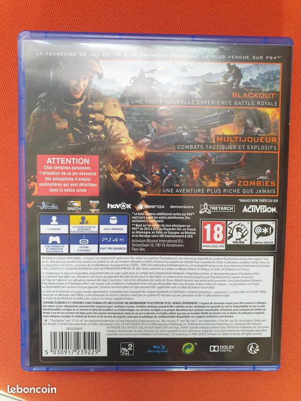 Jeux PS4 Call of Duty Black Ops (image 3)