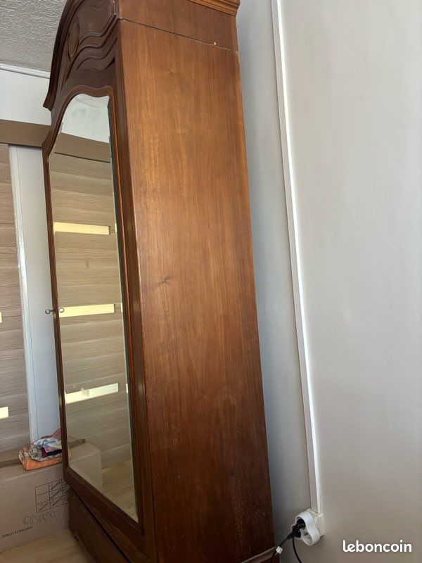 Armoire et lit année 1930 (image 12)