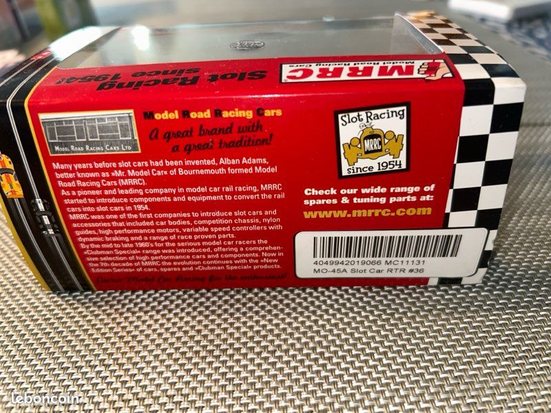 MRRC Cheetah GT Coupe Slot Car 1:32 MO-45D MIB Airfix Scalextric