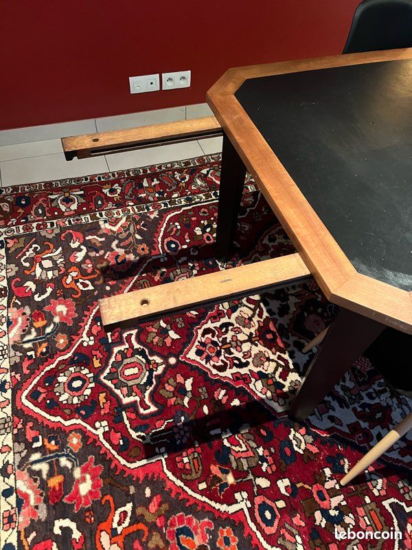 Table séjour bois relookée (image 3)