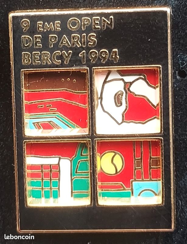 Lot pin's collection Tennis Open de France Arthus Bertrand vintage (image 8)