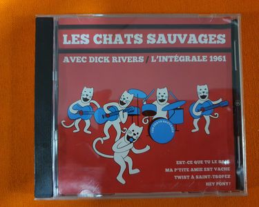 Les Chats Sauvages Avec Dick Rivers - CD - Musique