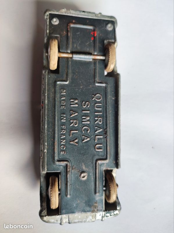 Jouet Ancien Original Quiralu Break Simca Marly Bicolore
