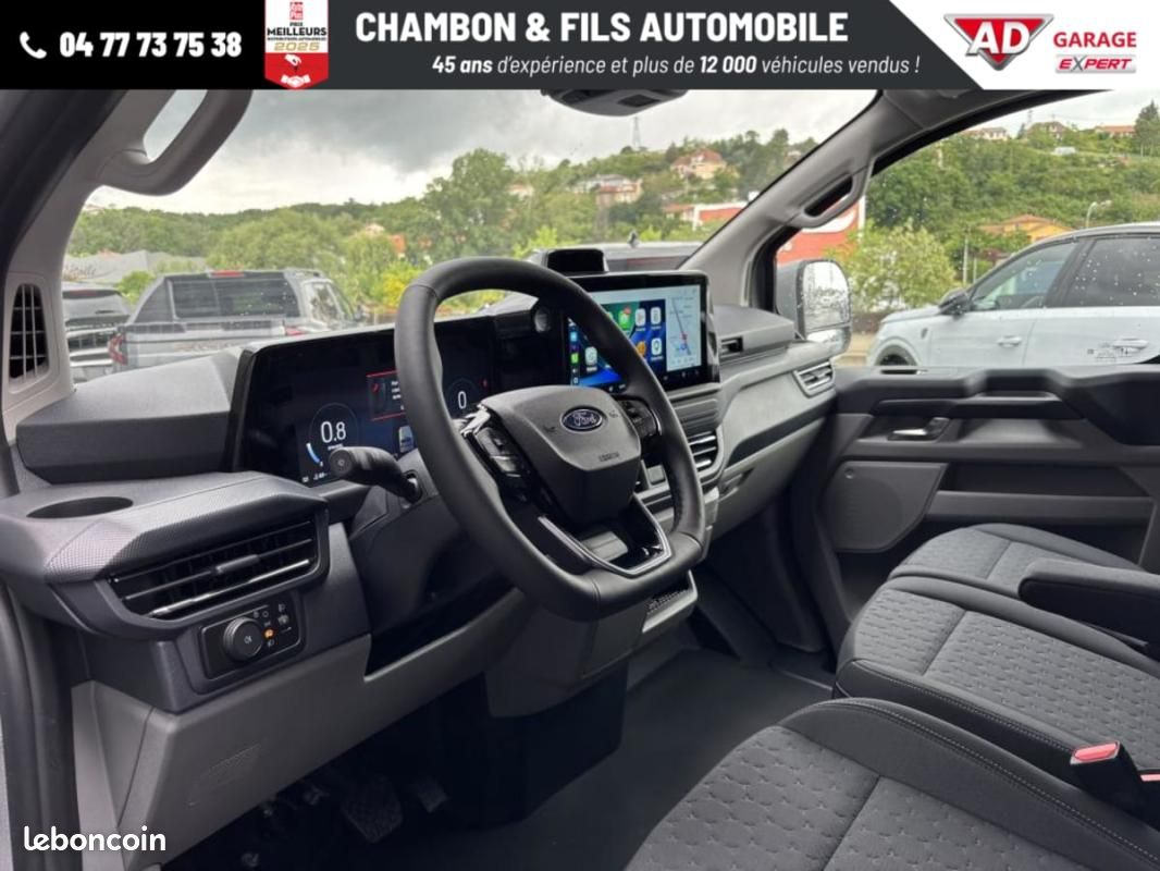 Ford Transit Custom FOURGON 320 L2H1 2.0 ECOBLUE 170 CH BVA8 LIMITED Prix: 35825 HT (image 7)