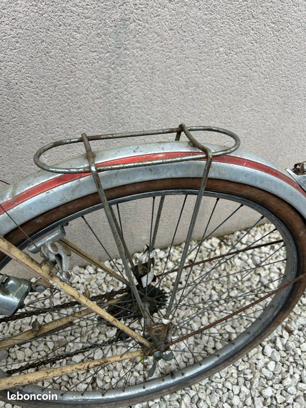 Porte-bagages Arrière Vélo Vintage - Acier Chromé - Vélo Route / Ville - Occasion