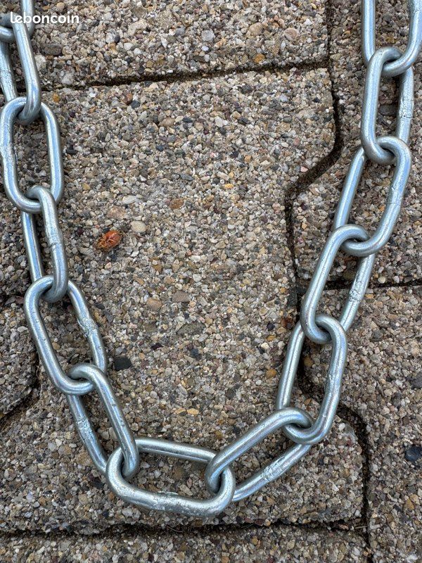 Chaîne acier inoxydable de 2 m (image 3)