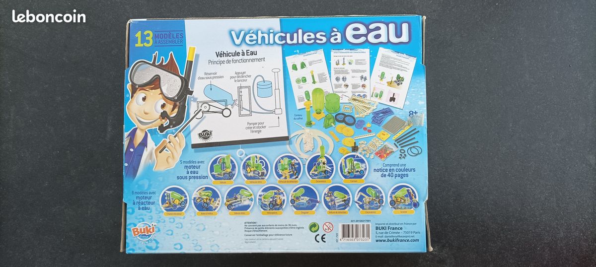 Jeu scientifique à eau Buki (image 2)