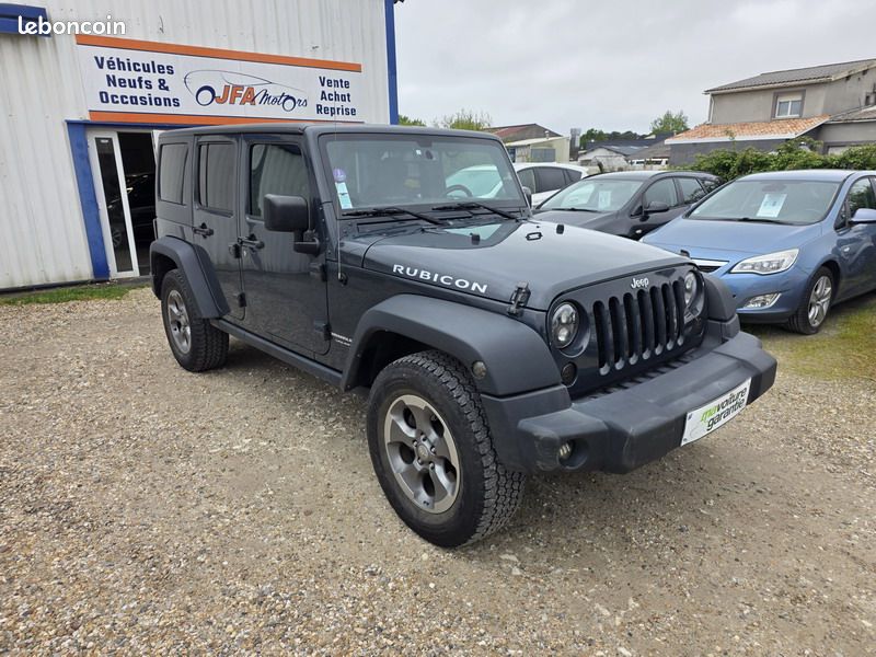 Jeep Wrangler JK Unlimited 3.6 V6 284ch Rubicon BVA E85 *137500kms (image 1)
