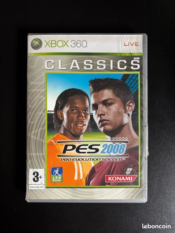 Pro Evolution Soccer 2008 (PES 2008) - Xbox 360 - PAL FR - Complet Avec Notice - Bon État