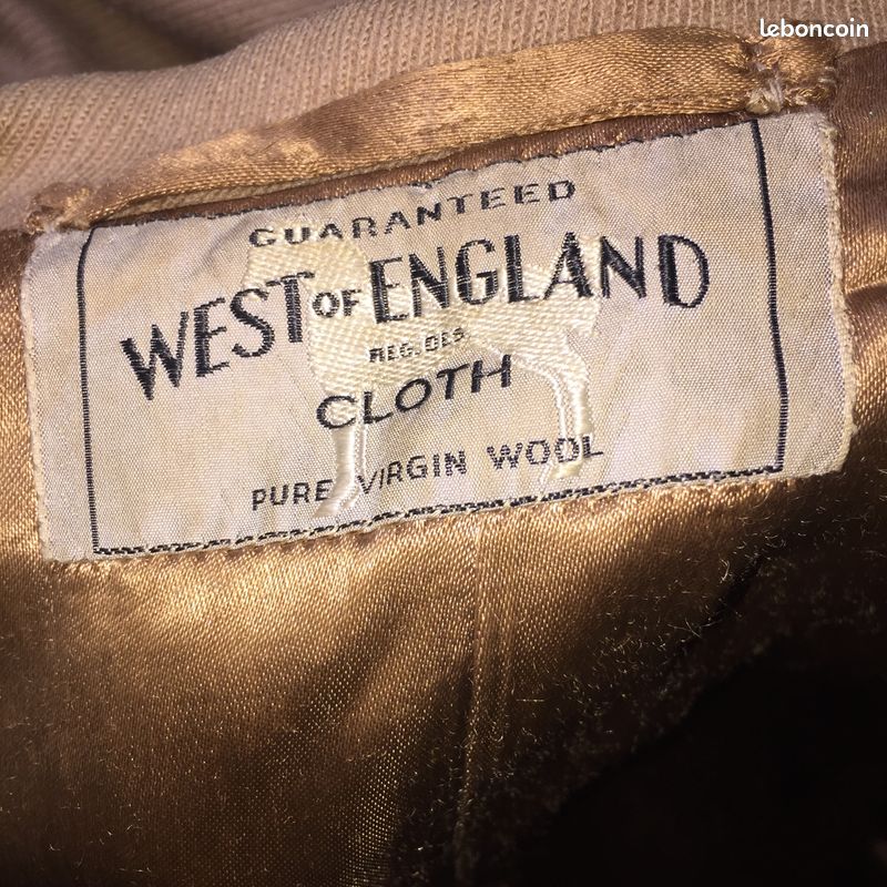 L'Élégance Britannique ( pure laine), marque West of England Cloth (image 2)