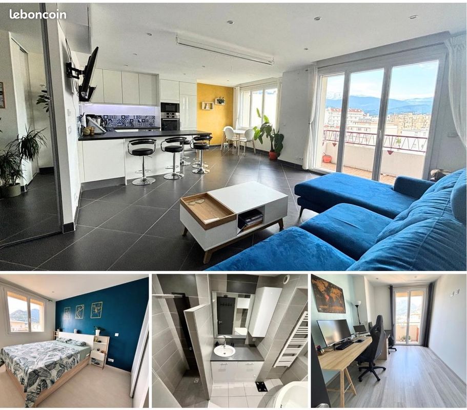 Appartement 3 pièces 66 m² · à Grenoble · 66 m² · 248 000 €