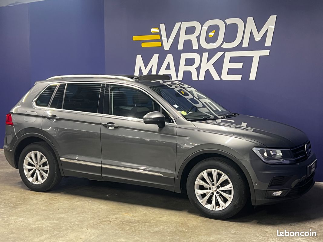 VOLKSWAGEN Tiguan 2.0 TDI 150ch Confortline - Boîte auto - CarPlay - Toit ouvrant panoramique - Régulateur de vitesse - Caméra de recul (image 7)