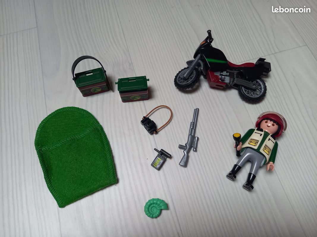 Explorateur moto Playmobil 5237 (image 1)