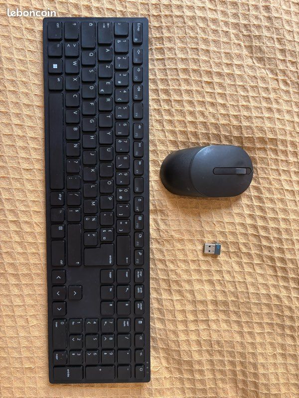 Clavier et souris Sans fil DELL (image 1)