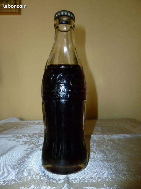 Bouteille de Coca Cola début années 50 - pleine (image 1)