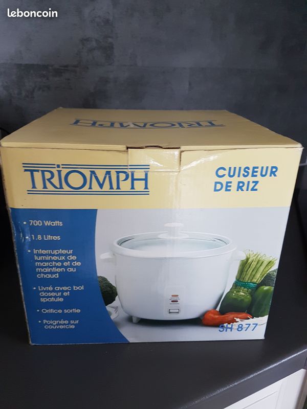 Cuiseur à riz – 1.8L – 700W – Triomph (image 2)