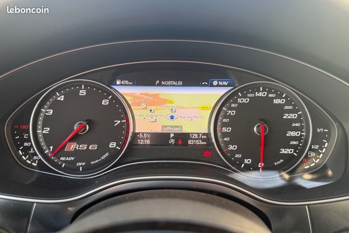 AUDI RS6 AVANT 4.0 TFSI V8 PERFORMANCE QUATTRO TITTRONIC - 605Ch - Garantie 12 mois (image 12)