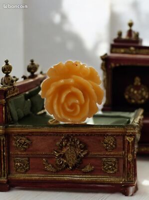 Broche Vintage Yves Rocher Coeur Doré - Pièce de ... - eBay