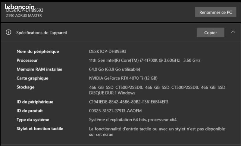 Setup Gaming Complet (image 3)