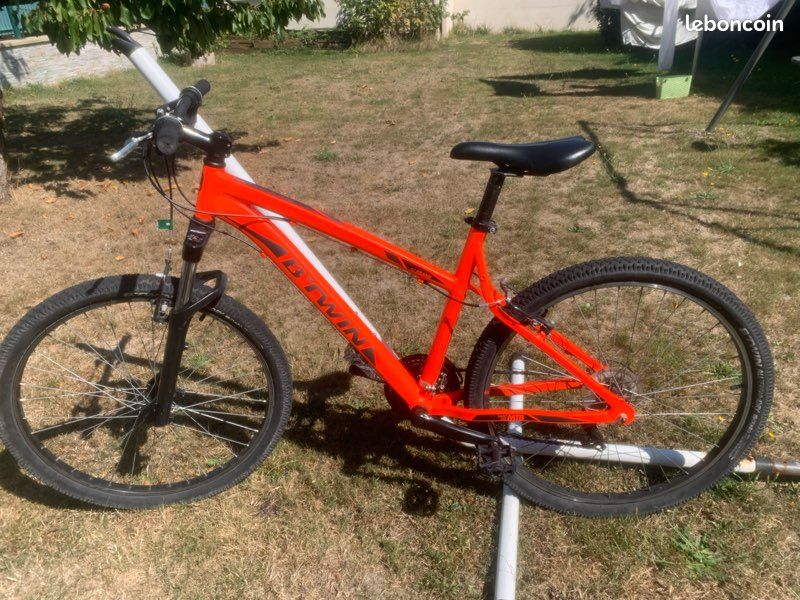 Btwin 340 Rockrider St 100 Orange Vélo Rockrider Orange