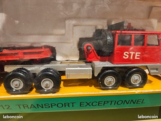 SOLIDO 305 : Tracteur Berliet T12 transport exceptionnel - neuf boîte