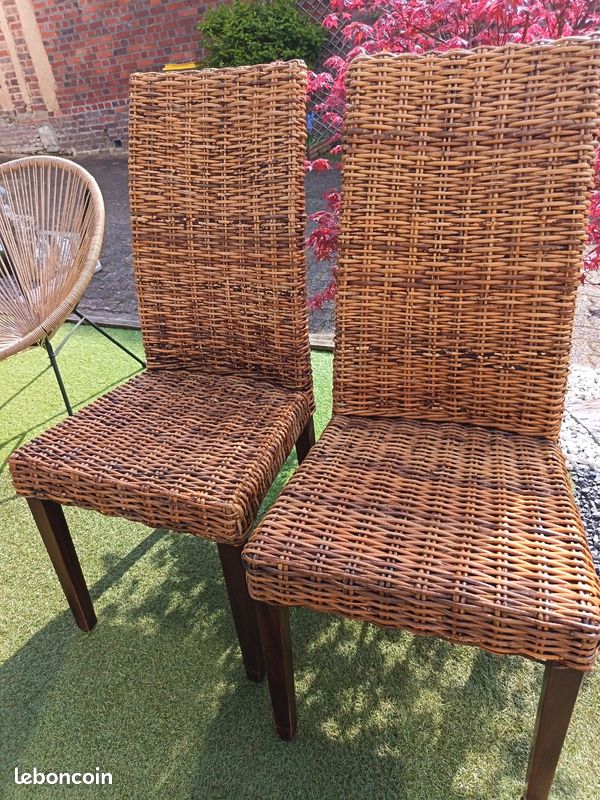 Lot deux chaises (image 1)