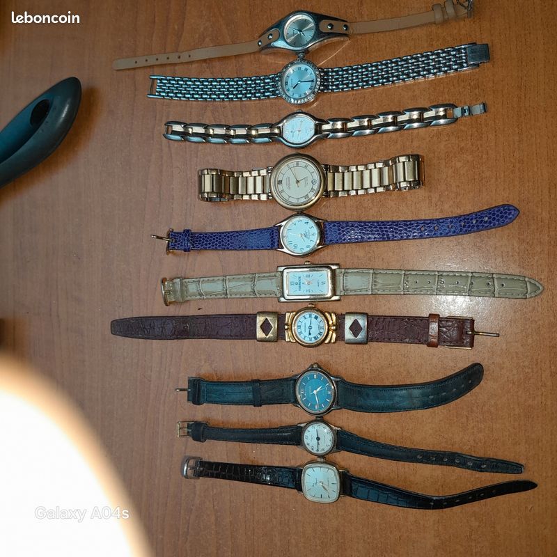 Lot De Montres Bracelets Occasion - Sans Marque, Adulte Unisexe, état à Vérifier