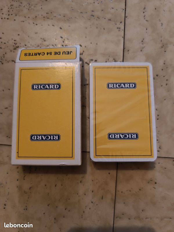 Jeu de carte ricard (image 1)