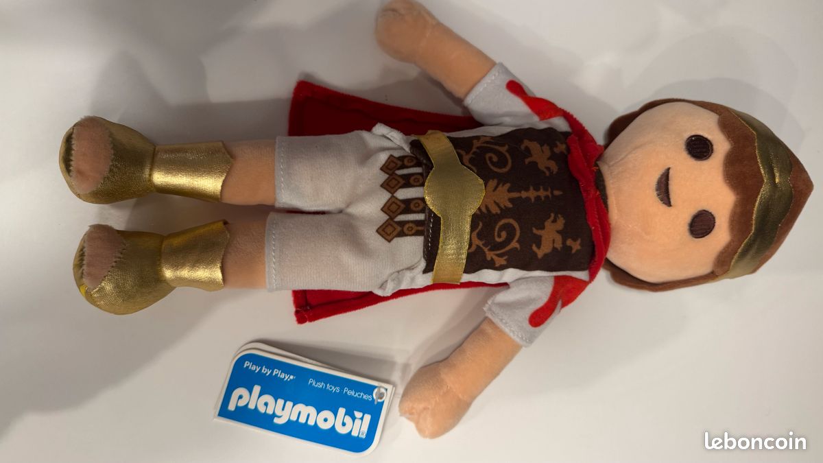 Peluche doudou playmobil Prince 33cm neuf rox30 (image 1)