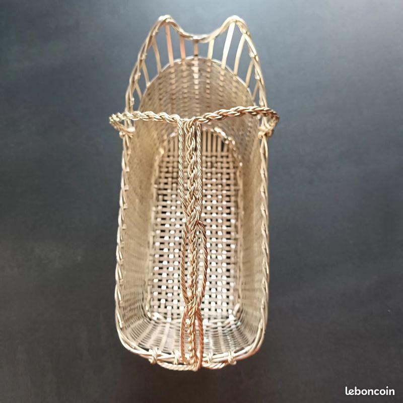 Porte bouteille à vin - Pièces de forme en argent