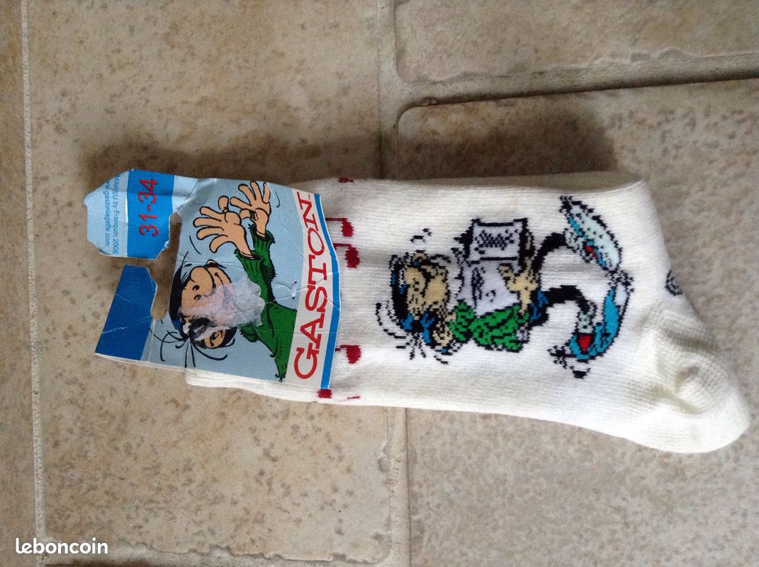Chaussettes Gaston Lagaffe Envoi possible (image 1)