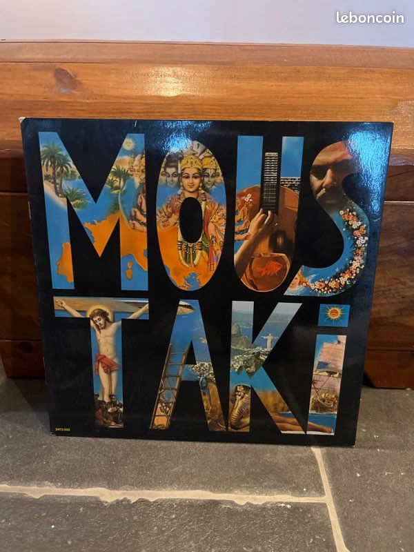 Vinyle 33T - Moustaki (image 1)