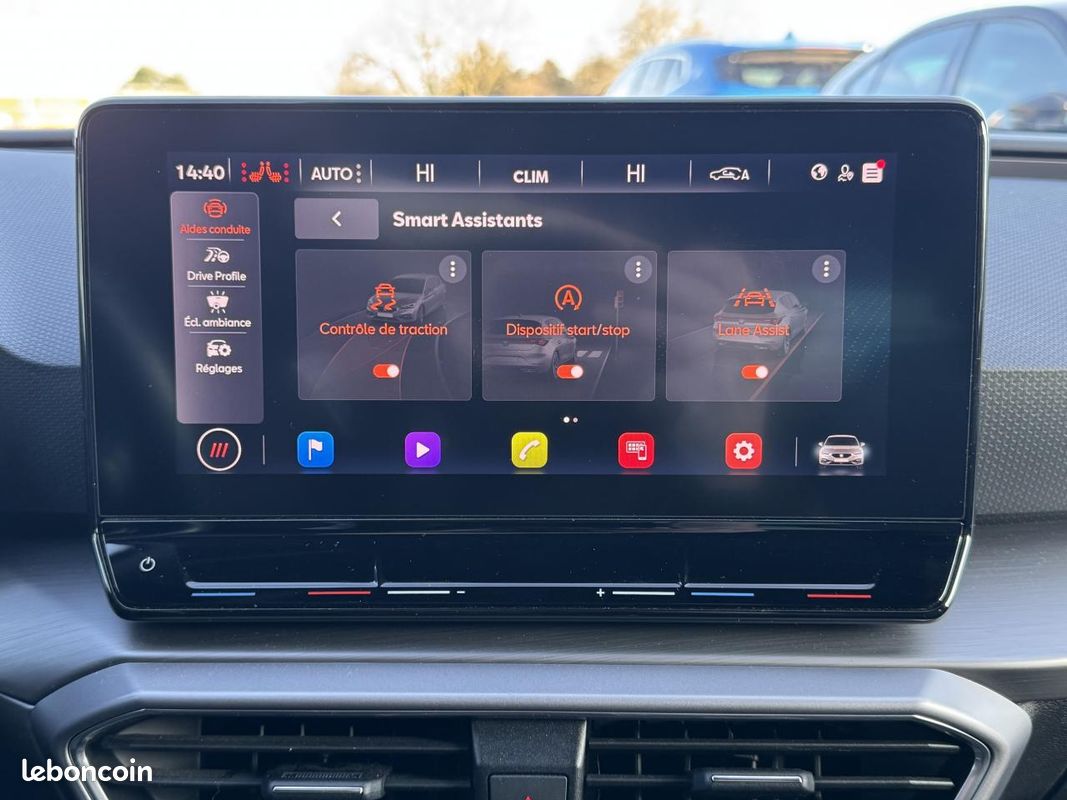 SEAT LEON FR 1.5 TSI 150ch Carplay Camera Acc Lane Assist Siege et Volant Chauffant (image 25)