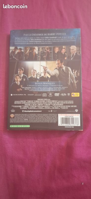 Dvd les animaux fantastiques 2 (image 2)