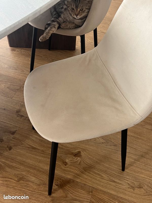 Chaises lot de 4 (image 3)