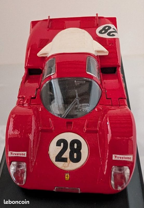 FERRARI 312 P N°23 COUPE DAYTONA 1970 BEST 9165 1:43 de reference 9165