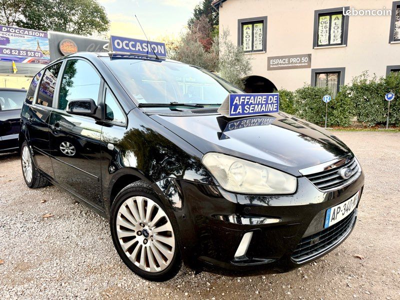 Ford C-Max 1.8L TDCI Diesel 115Ch Modèle Titanium Monospace Familiale Bluetooth Régulateur/Limiteur/ Radar/ Recule Livraison Possible (image 2)