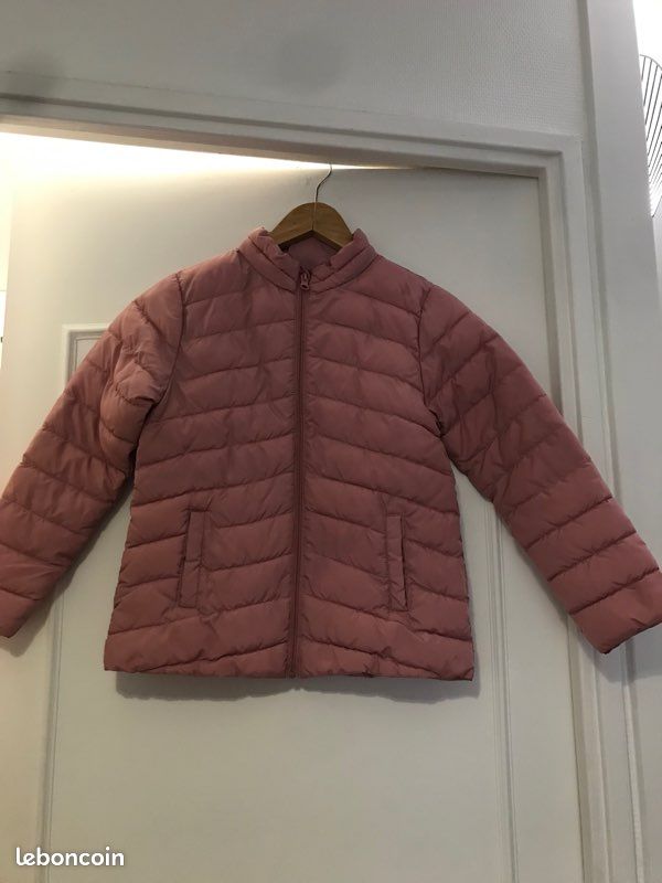 Doudoune rose pour fillette 9/10ans neuve (image 1)