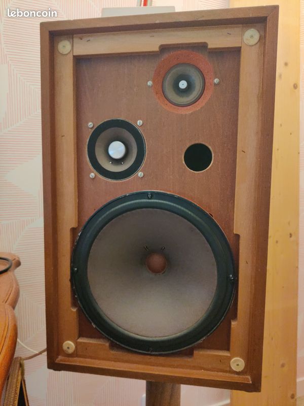Pièces Cabasse Vintage – Tweeter Et Médium Pour Enceintes Sampan Lourd (occasion)