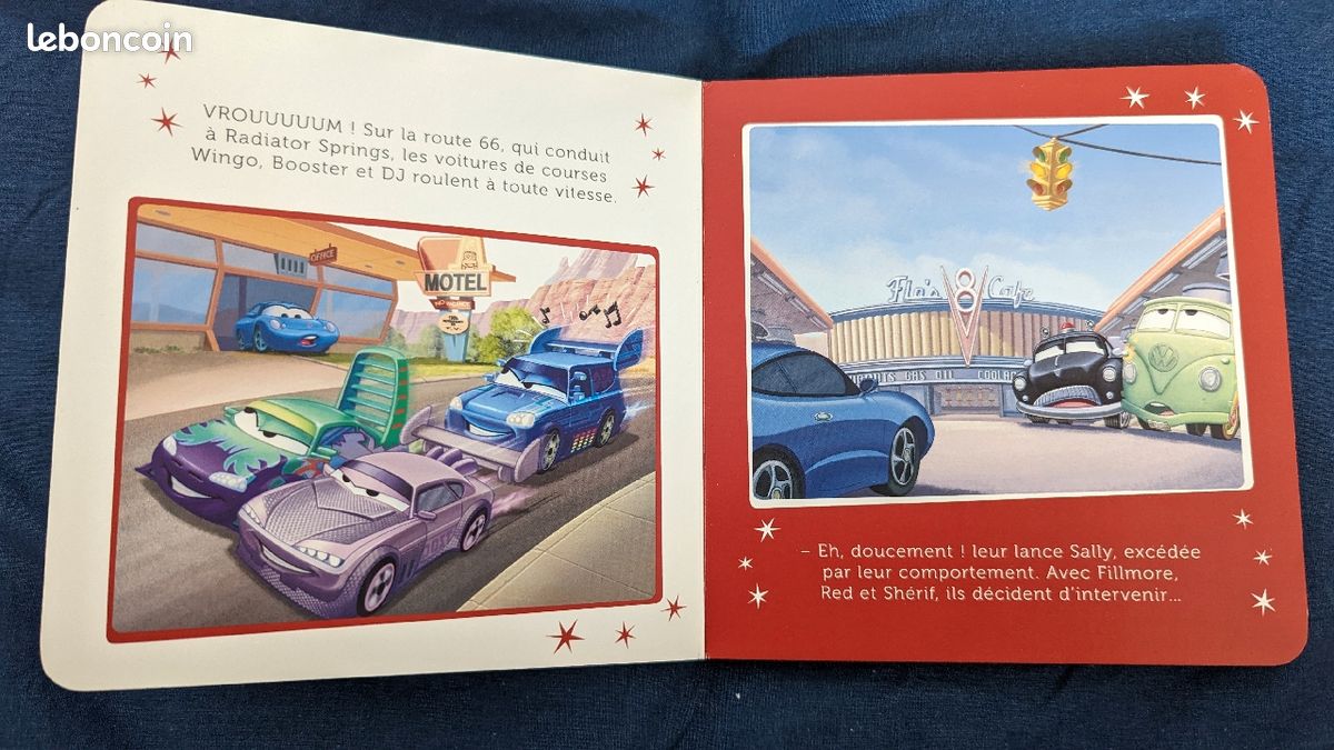 Livre enfant cartonné Cars Martin shérif mon histoire du soir (image 4)