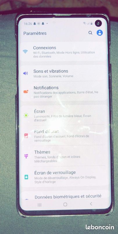 Samsung galaxie s10 (image 1)