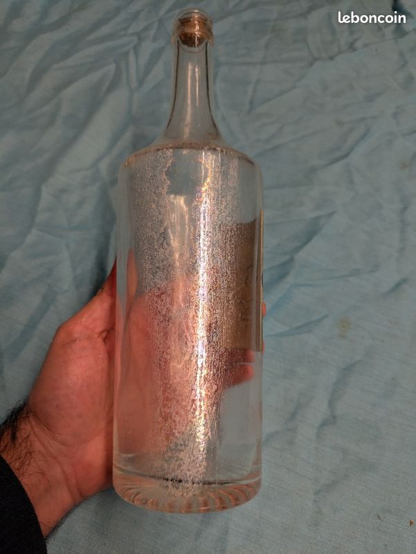 Ancienne bouteille d'eau de Cologne l'Etoile années 1920 (image 4)