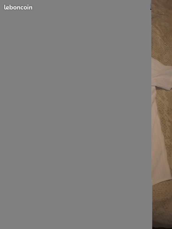 Lot chemises col mao taille XL (image 1)