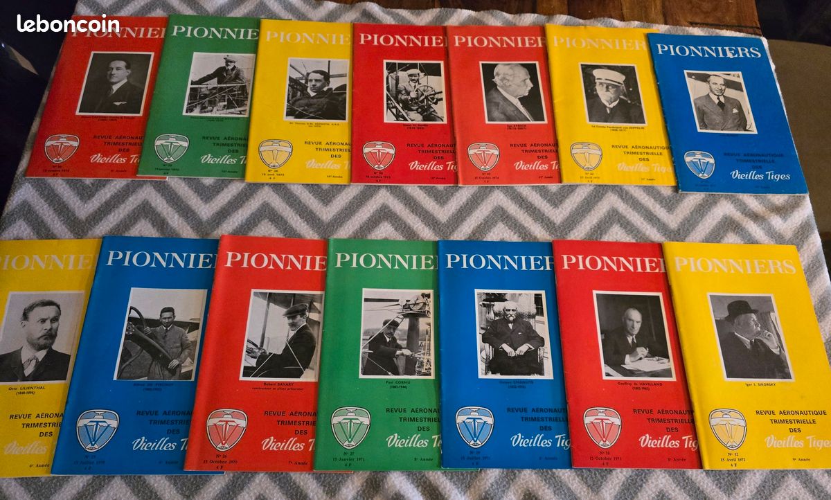 Pionniers Vieilles Tiges 27 revues le lot 20 euros (image 2)