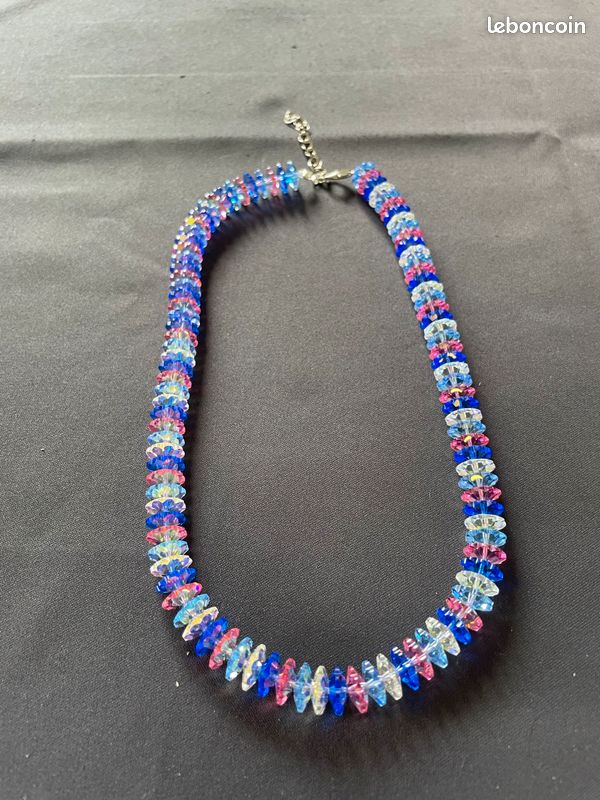 Très beau collier artisanale en cristal (image 2)